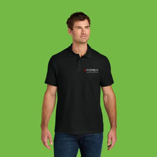Polo shirts · Forex Construction by Croma Custom Apparel