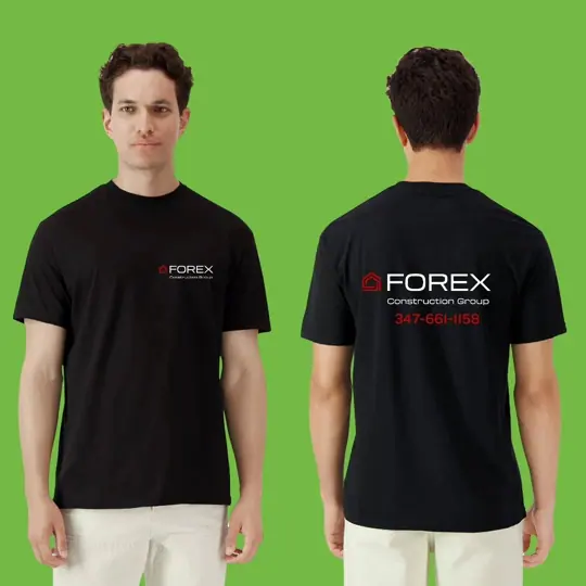 T-shirts · Forex Construction by Croma Custom Apparel