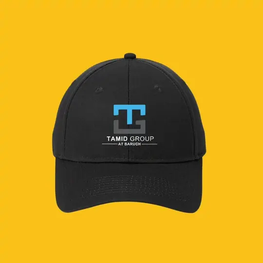 Black caps · Tamid Group by Croma Custom Apparel