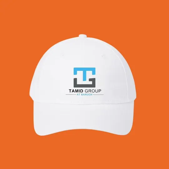White caps · Tamid Group by Croma Custom Apparel