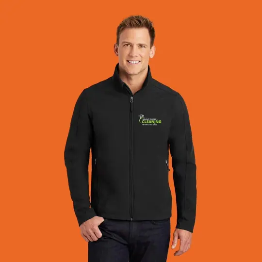 Soft shell · Bright Sweep Cleaning by Croma Custom Apparel