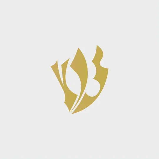 Wedding monogram by Croma Design