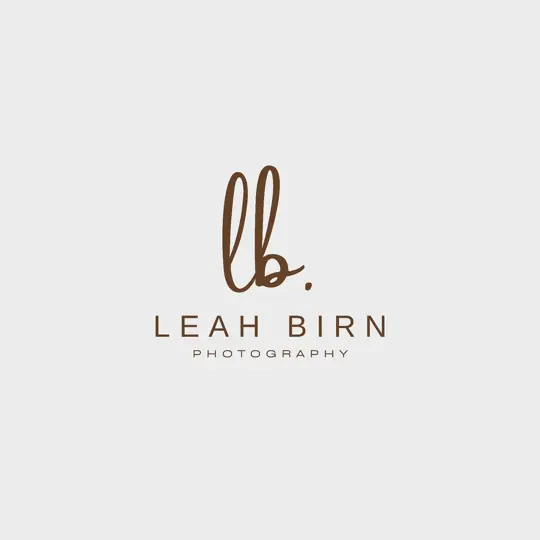 Logo · Leah Birn Photography by Croma Design