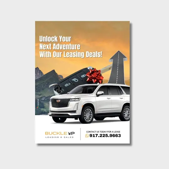 Ad · Buckle Up Leasing by Croma Design